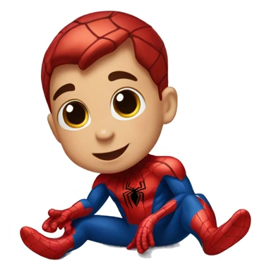baby spiderman sticker