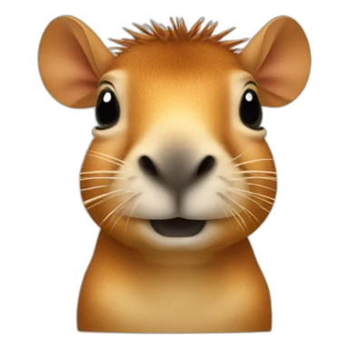 capivara corpo inteiro sticker