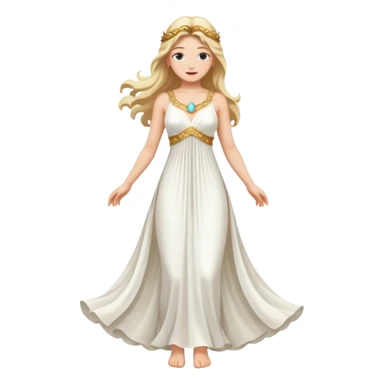 goddess full length sticker