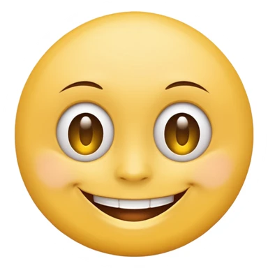 fake smile normal emoji sticker