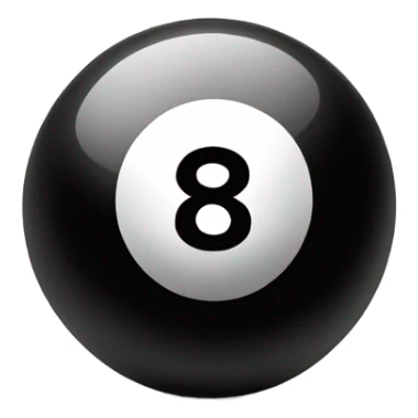 8 ball sticker