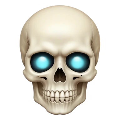 Skull face mind blown sticker