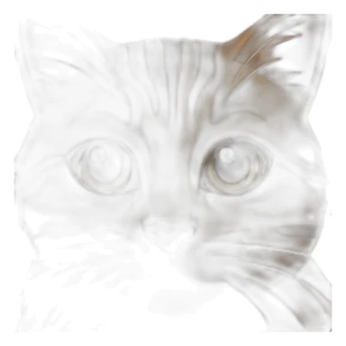 Brown blotched tabby cat sticker