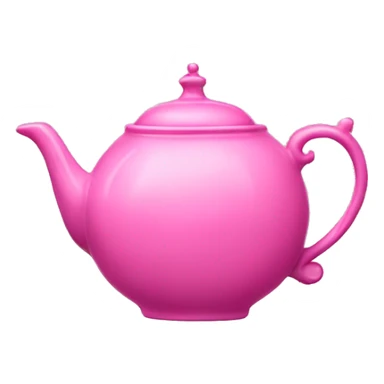 patel pink teapot sticker
