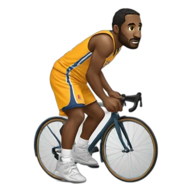 Basketteur qui tir sticker