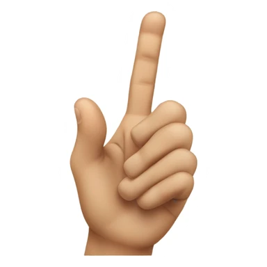 Finger gun-to-the-head gesture sticker