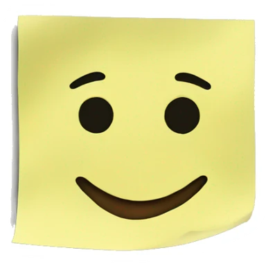 a sticky note sticker