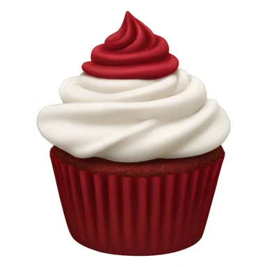 Starbucks red velvet cupcake  sticker
