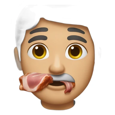 An Arab who eats pork sticker