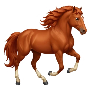 red horse 2026 year agressive running happiness and money follows sticker