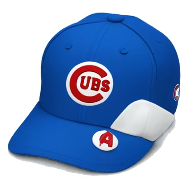 Chicago cubs baseball cap with just a “C” sticker