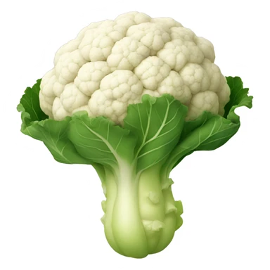 a single cauliflower sticker
