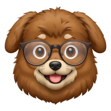 gözlüklü hayvanlar sticker