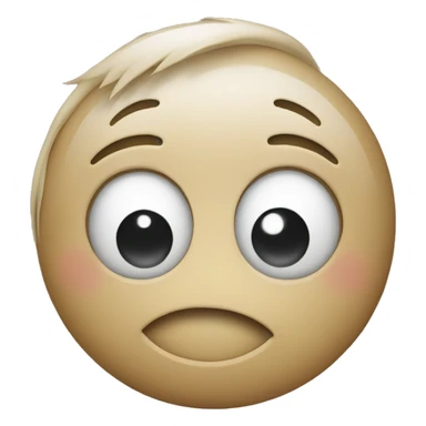 smiley that's rolling eyes and smiling sticker