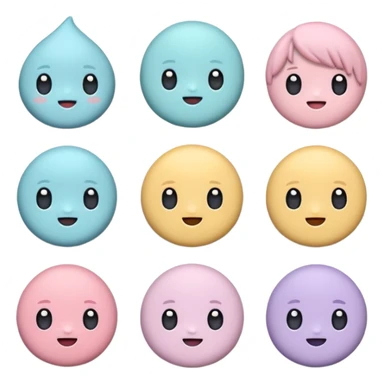 Create a cute, small 3D sticker in a realistic digital illustration style, with soft textures and pastel colors. Object
 sticker