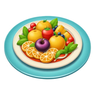 fancy meal sticker