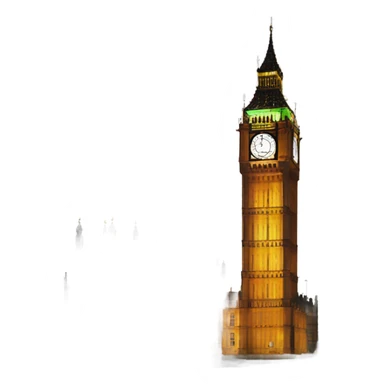 Big Ben Tower sticker