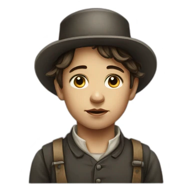 Victorian-Era-poor-factory-worker-kid sticker