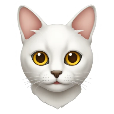 cat graphic designer sticker