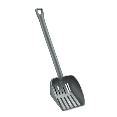 Metal litter scoop  sticker
