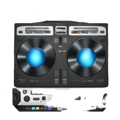 Dj deck sticker