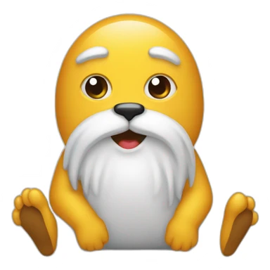 Pieds à l’envers sticker