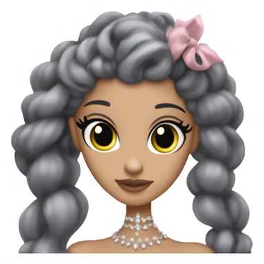 ariana grande as galinda in the wicked movie sticker
