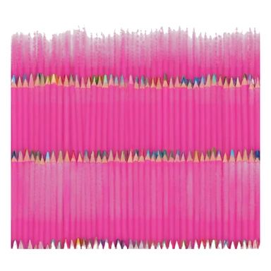 Pink crayons sticker