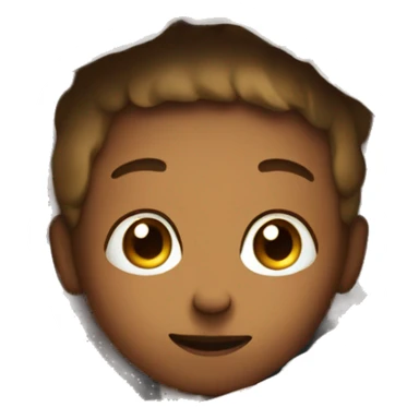 A little kid cocered in blanket lying in bed sticker