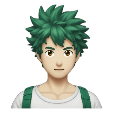 Izuku midoria sticker