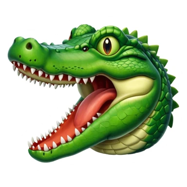 Make a dead gator emoji sticker