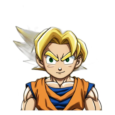Super saiyan Goku sticker