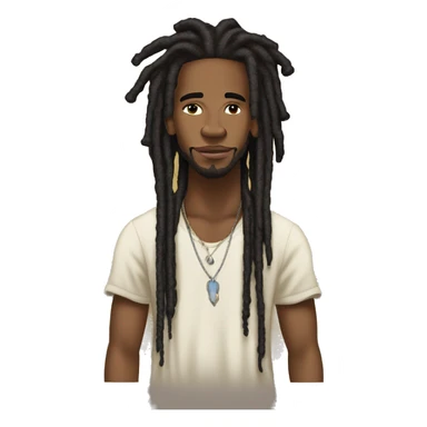 Khalif Malik Ibn Shaman Brown A.K.A. Swaee Lee with dreads sticker