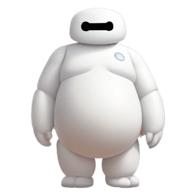 baymax in jordan’s sticker