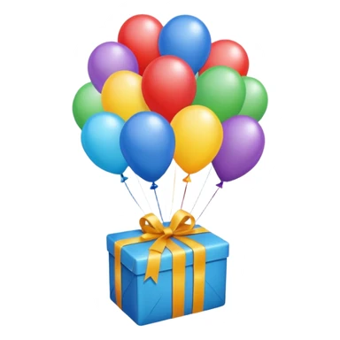 Birthday invitation sticker