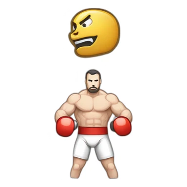 aws vs gcp in an mma fight sticker