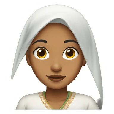 moroccan girl  sticker