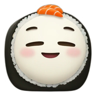Fat sushi sticker