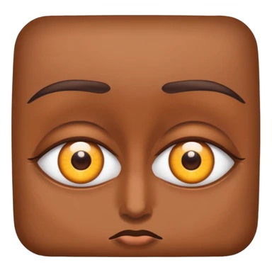 Eyes going opposite ways sticker