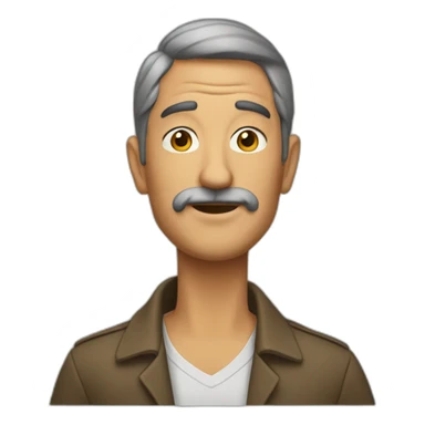 Señor enojado  sticker