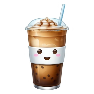 İced coffee sticker