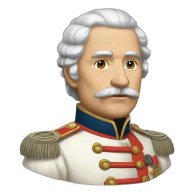 général de guaule sticker