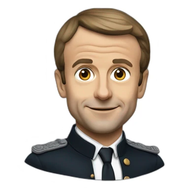 Emmanuel Macron de la cité  sticker