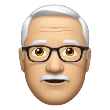 old white man overweight with black and red supreme north face jacket sticker