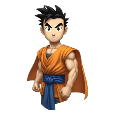 songoku in infinity mode sticker