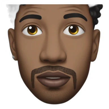  21 savage tatoo face sticker