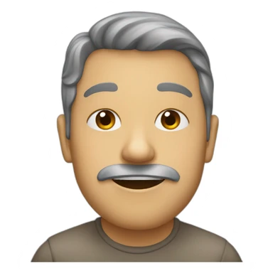 une personne qui fait caca sticker