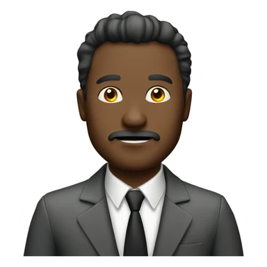 Man with sigarette sticker