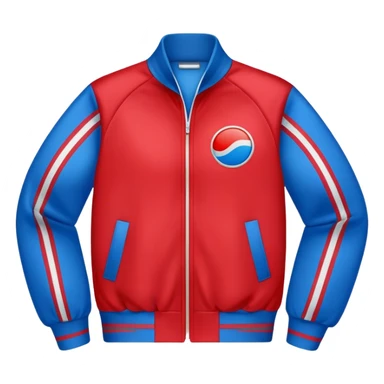 retro track jacket sticker