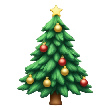 Cozy Christmas tree  sticker